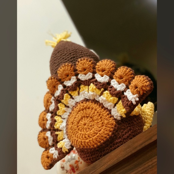 Turkey Decor Fall/Autumn/Thanksgiving Decor Handmade Crocheted - Brand New - Picture 7 of 8